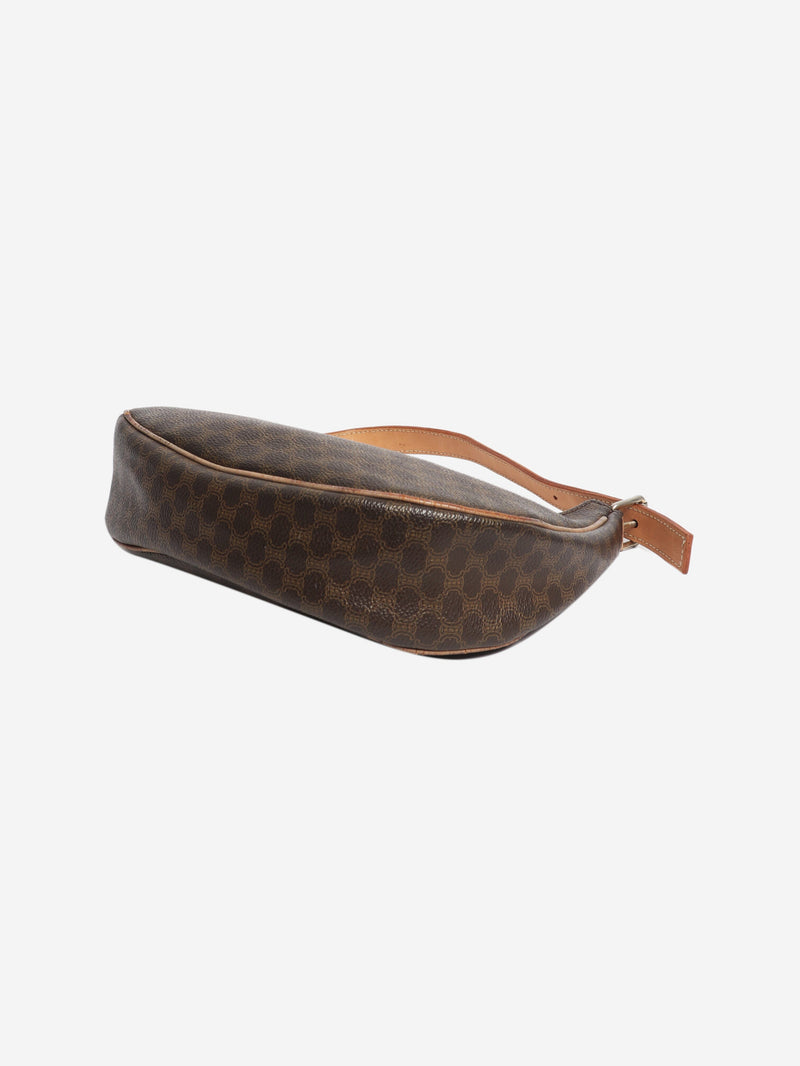 Brown vintage Macadam shoulder bag Shoulder bags Celine 