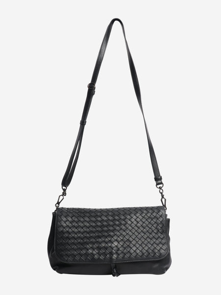Black Intrecciato Messenger bag alternate image