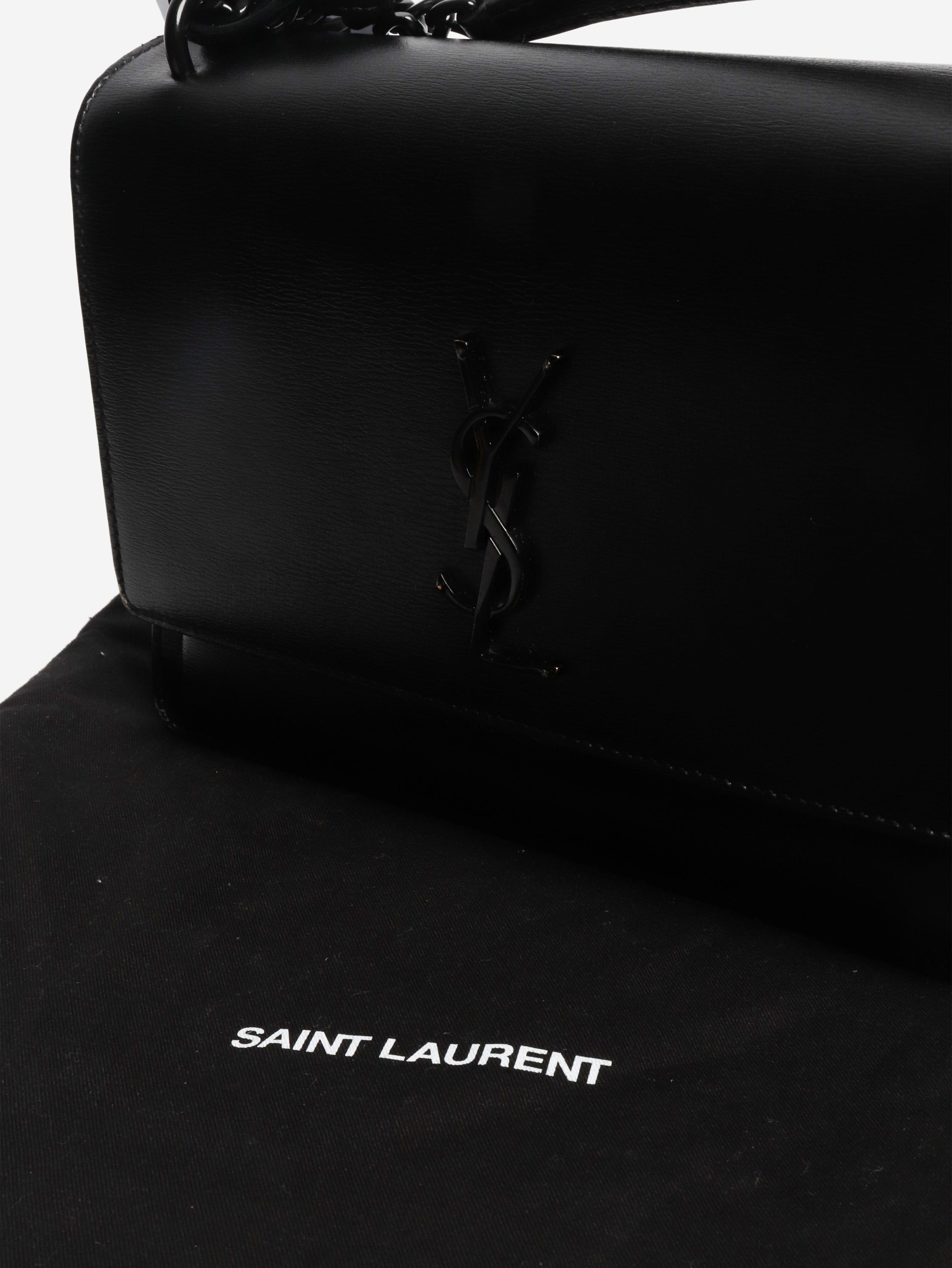 Black medium Sunset bag Cross-body Bags Saint Laurent 
