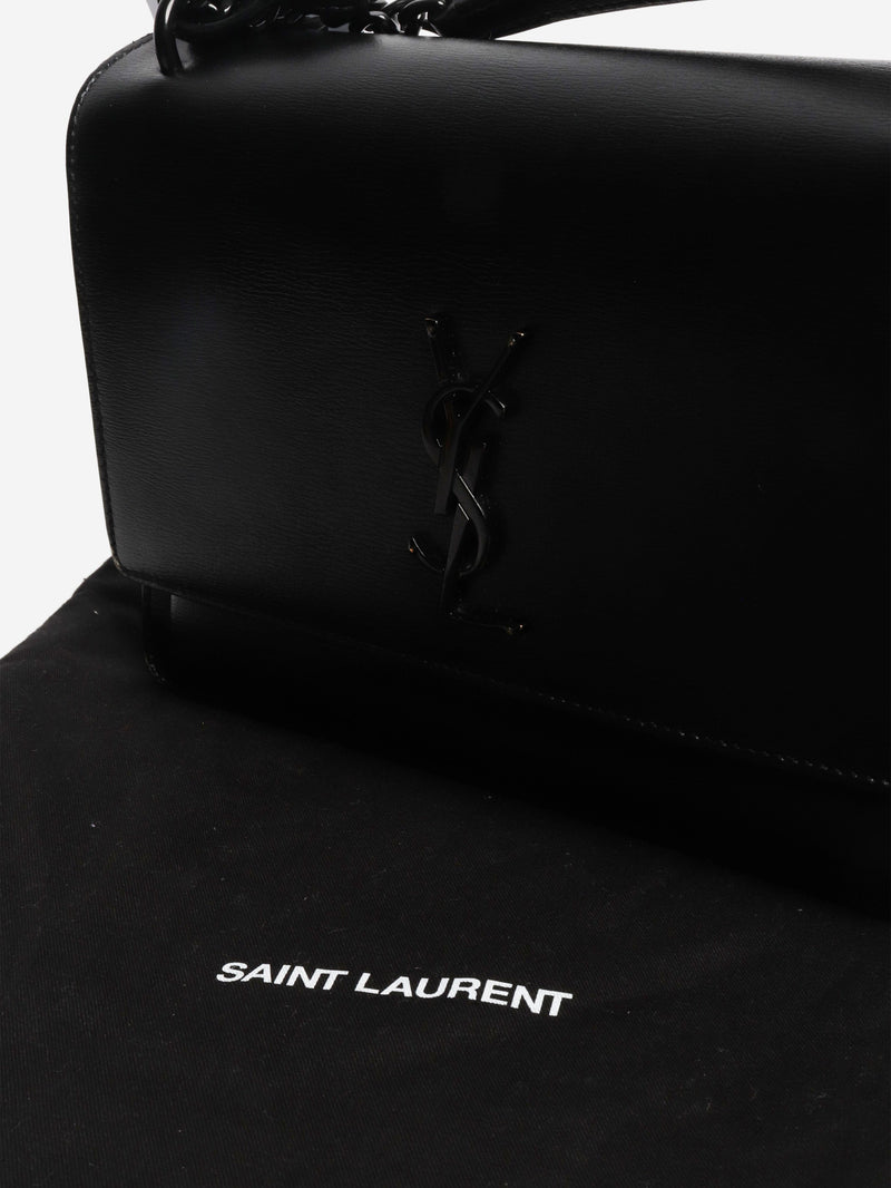 Black medium Sunset bag Cross-body Bags Saint Laurent 