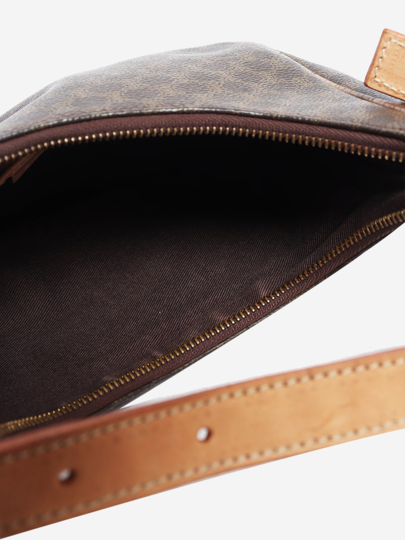 Brown vintage Macadam shoulder bag Shoulder bags Celine 