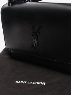 Black medium Sunset bag Cross-body Bags Saint Laurent 