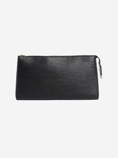 Black 1996 EPI leather key pouch