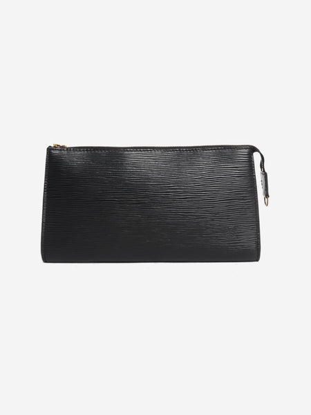 Black 1996 EPI leather key pouch product image