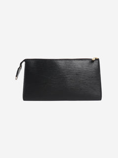 Black 1996 EPI leather key pouch