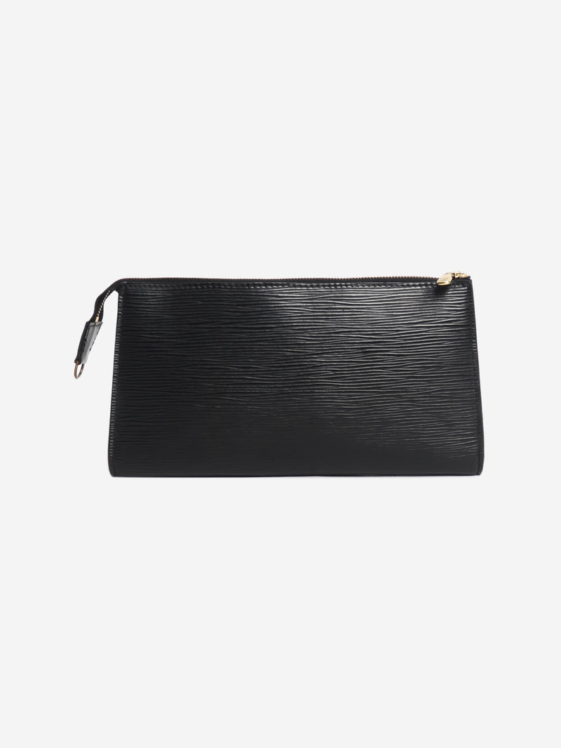 Black 1996 EPI leather key pouch