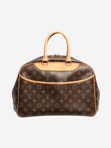 Louis Vuitton Brown Deauville monogram bag