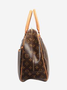 Louis Vuitton Brown Deauville monogram bag