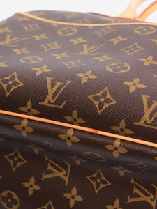Louis Vuitton Brown Deauville monogram bag
