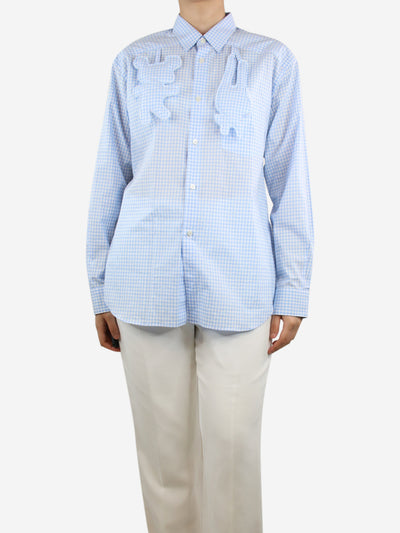 Light blue gingham shirt - size S Tops Comme Des Garçons SHIRT 