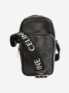 Celine Brown Triomphe Messenger bag - size Shoulder bags Celine 