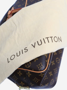 Louis Vuitton Brown Deauville monogram bag