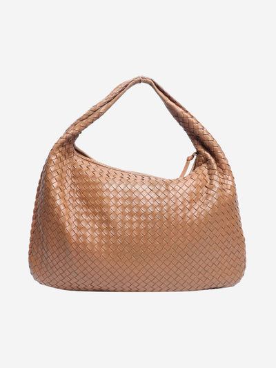 Bottega Veneta Brown Intrecciato leather shoulder bag Shoulder Bag Bottega Veneta 