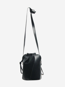 Chloe Black small Tulip leather bucket bag