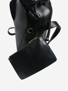 Chloe Black small Tulip leather bucket bag