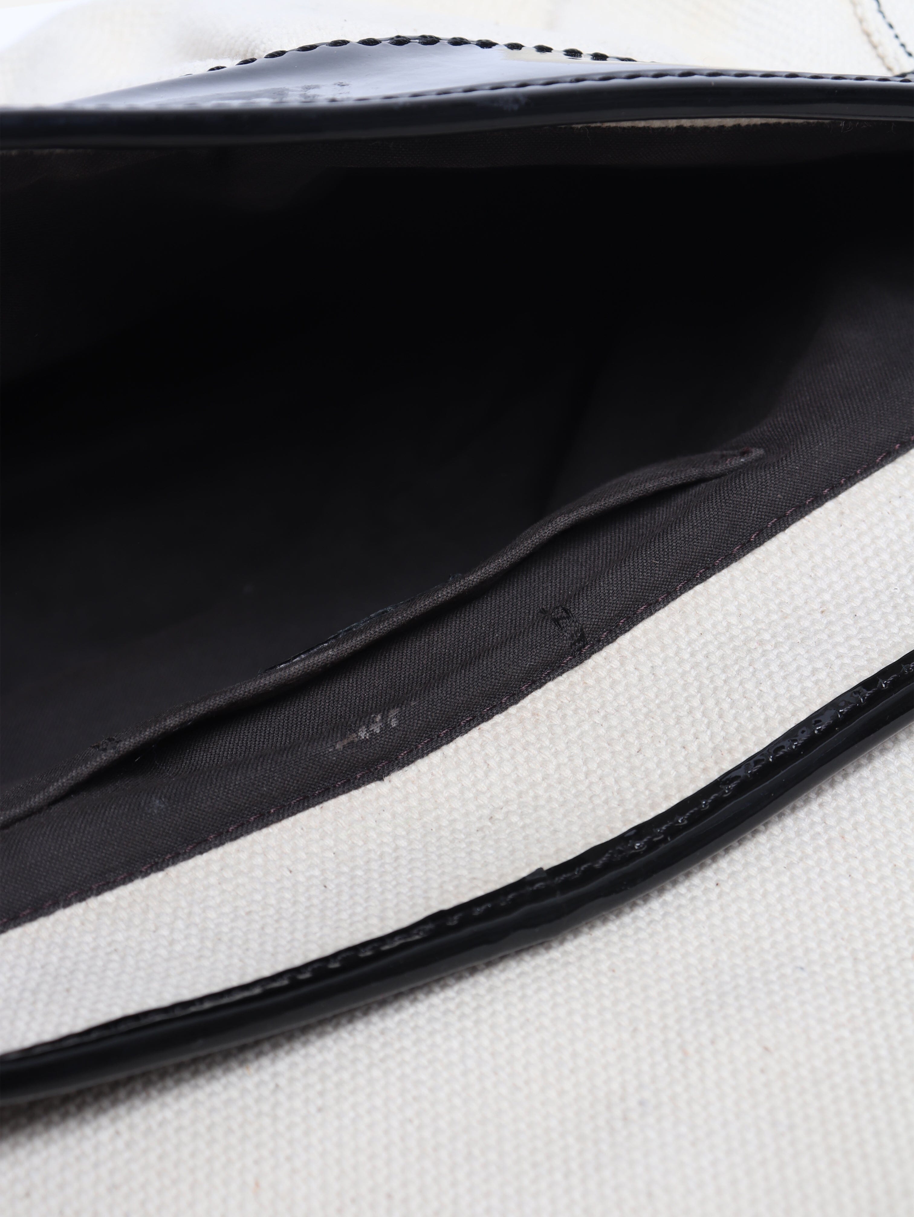 Cream vintage B canvas bag Top Handle Bags Fendi 