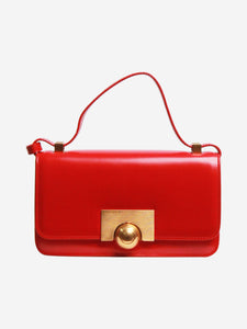 Bottega Veneta Red Classic mini leather shoulder bag