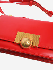 Bottega Veneta Red Classic mini leather shoulder bag