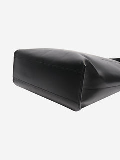 Black leather tote bag Tote Bags Isaac Reina 