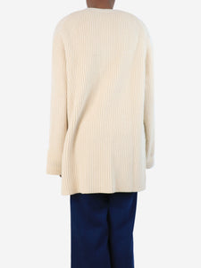 Toteme Neutral wool cardigan - size XS