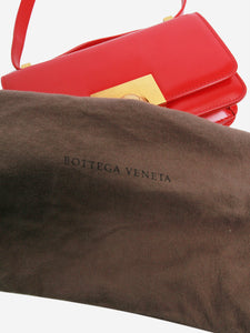 Bottega Veneta Red Classic mini leather shoulder bag