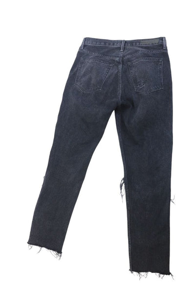 GRLFRND Black slim-leg jeans - size UK 8 alternate image