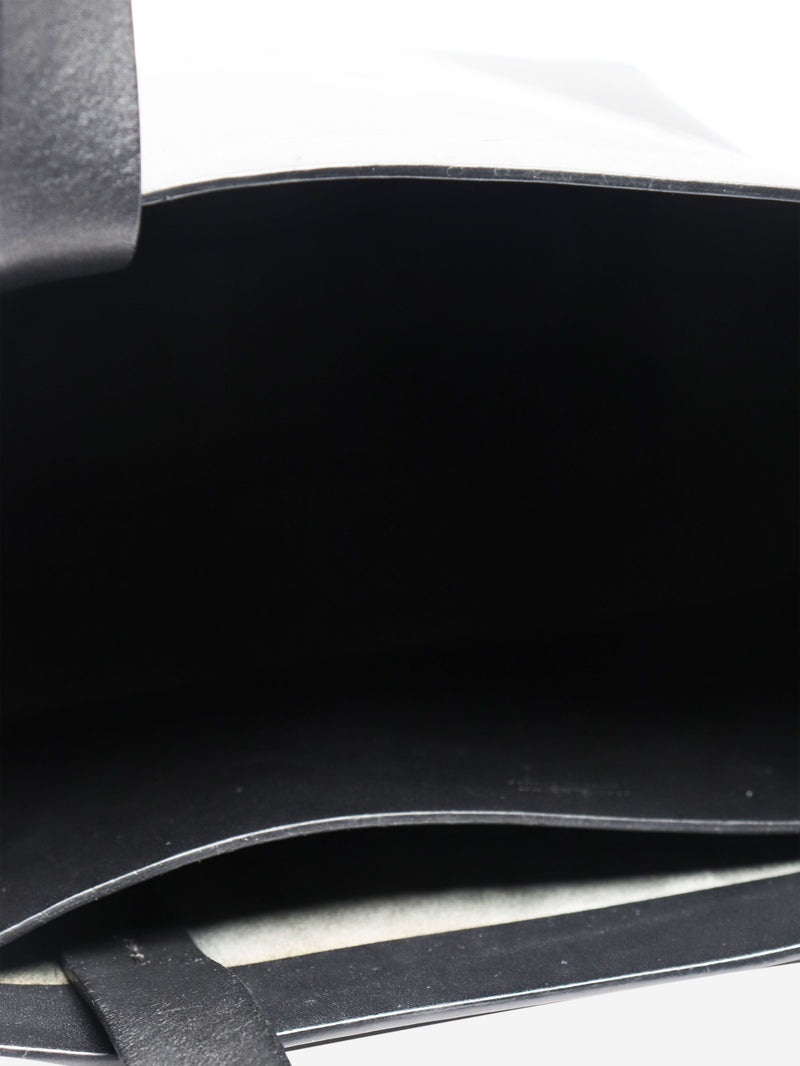 Black leather tote bag Tote Bags Isaac Reina 