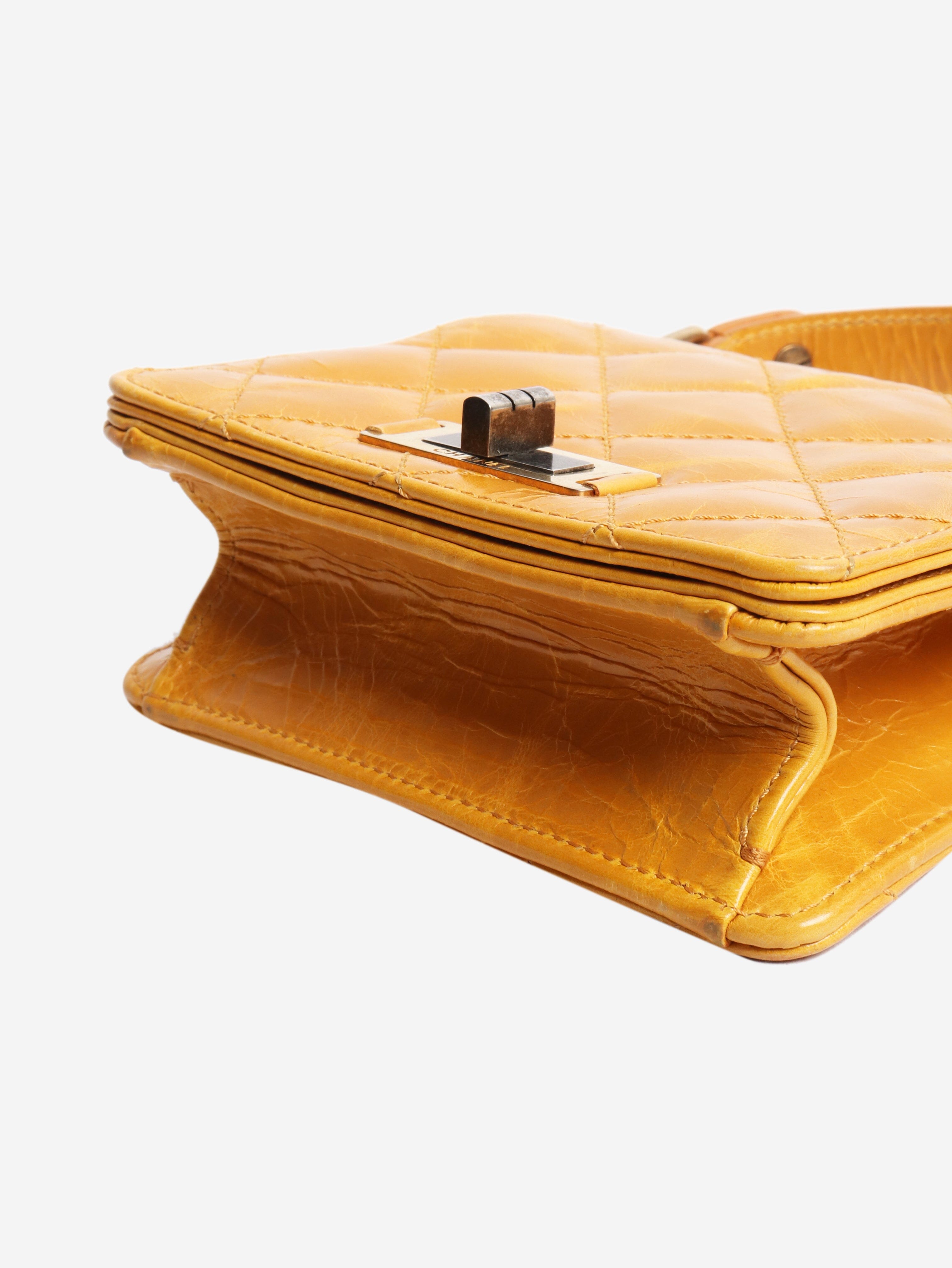 Mustard 2011 lambskin quilted Rita bag Shoulder bags Chanel 