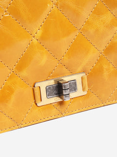 Mustard 2011 lambskin quilted Rita bag Shoulder bags Chanel 