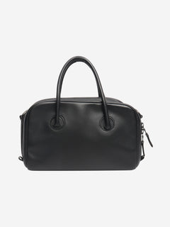 Black leather 2way crossbody bag Cross-body bags Isaac Reina 