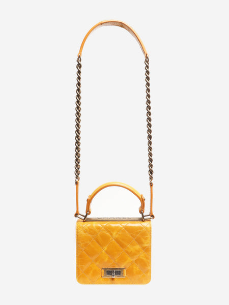 Mustard 2011 lambskin quilted Rita bag alternate image