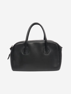 Black leather 2way crossbody bag Cross-body bags Isaac Reina 