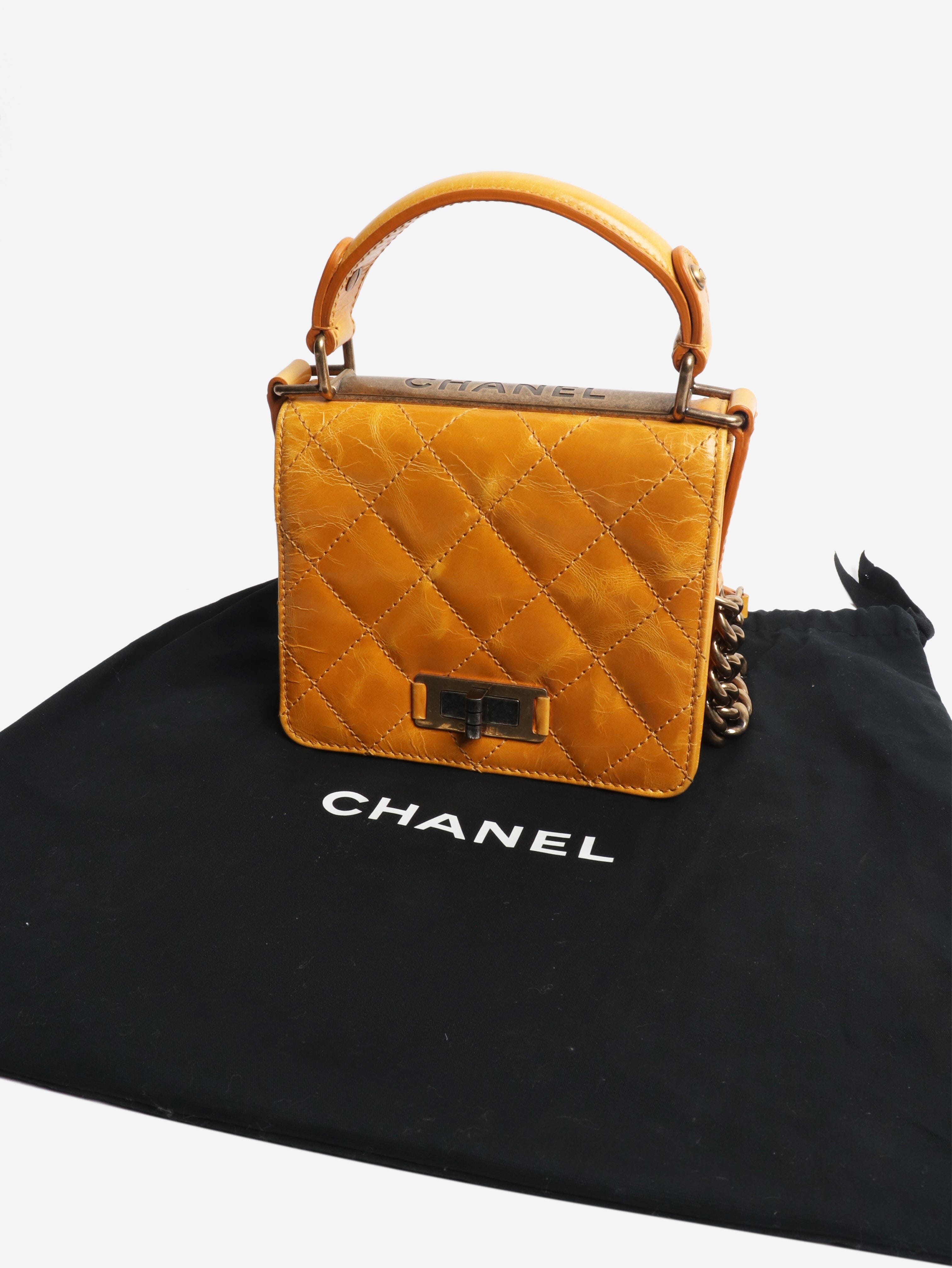 Mustard 2011 lambskin quilted Rita bag Shoulder bags Chanel 