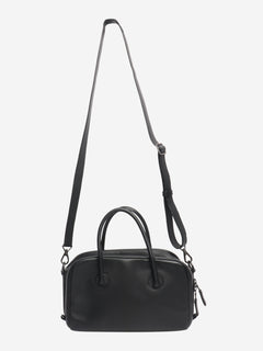 Black leather 2way crossbody bag Cross-body bags Isaac Reina 