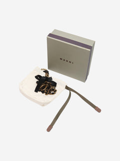 Gold butterfly chain necklace Necklaces Marni 