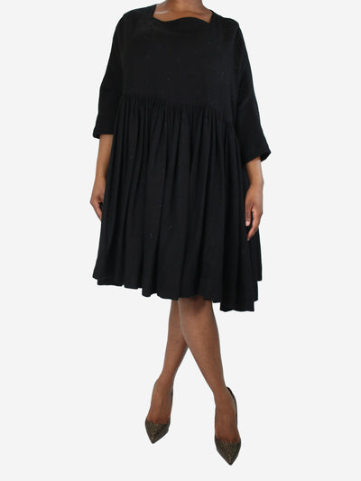 Black wool-blend dress - size Dresses Egg 