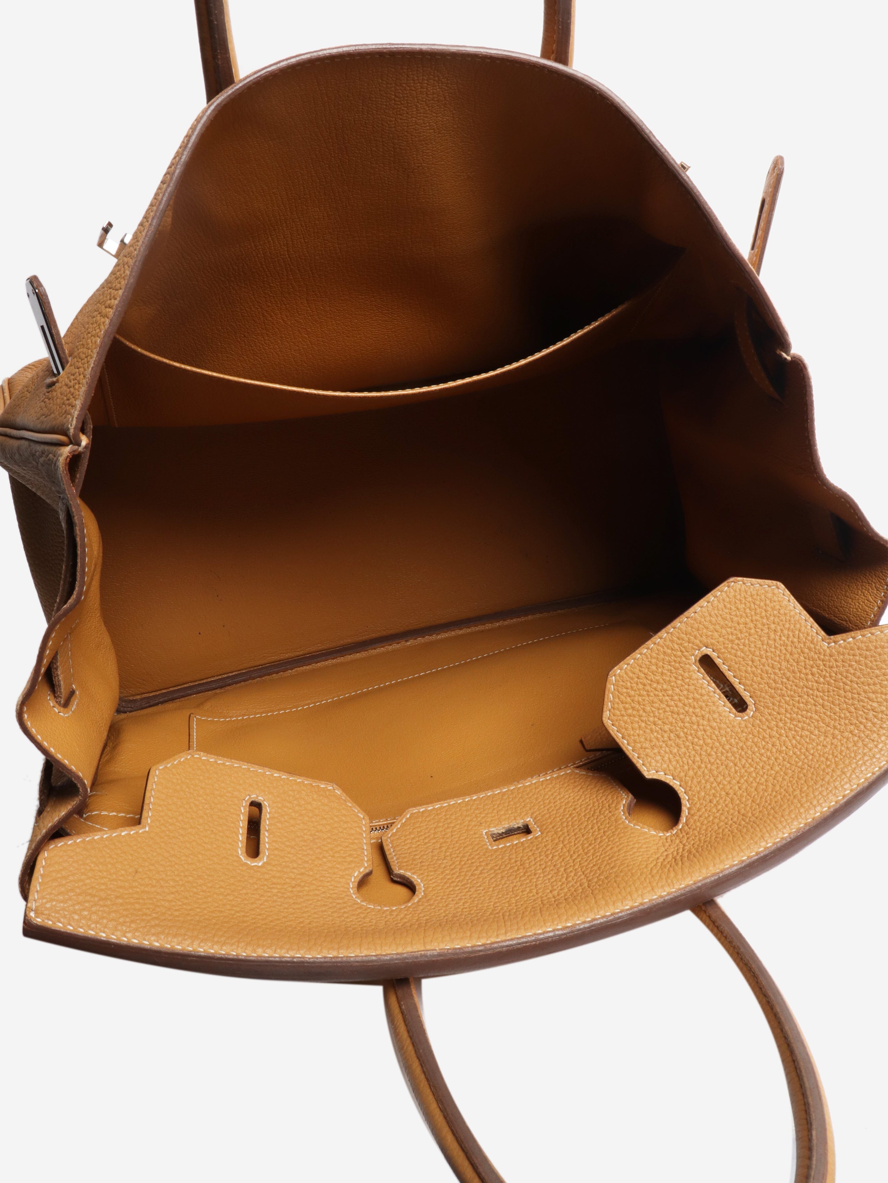 Brown 2014 Birkin 35 bag Top Handle Bags Hermes 