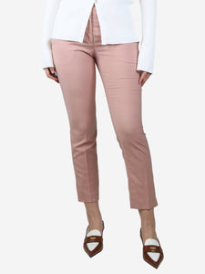 Miu Miu Pink wool trousers - size UK 8