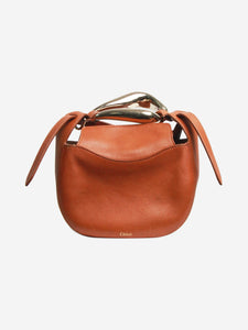 Chloe Brown Kiss small leather bag