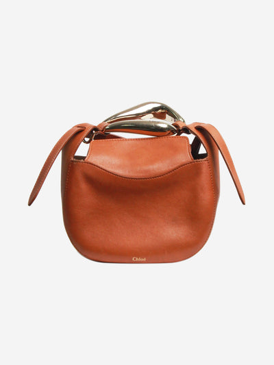 Brown Kiss small leather bag Cross-body bags Chloe 