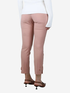 Miu Miu Pink wool trousers - size UK 8