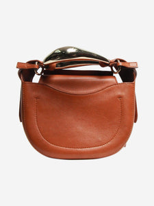 Chloe Brown Kiss small leather bag