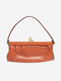 Brown leather mini bag Top Handle Bags Chloe 