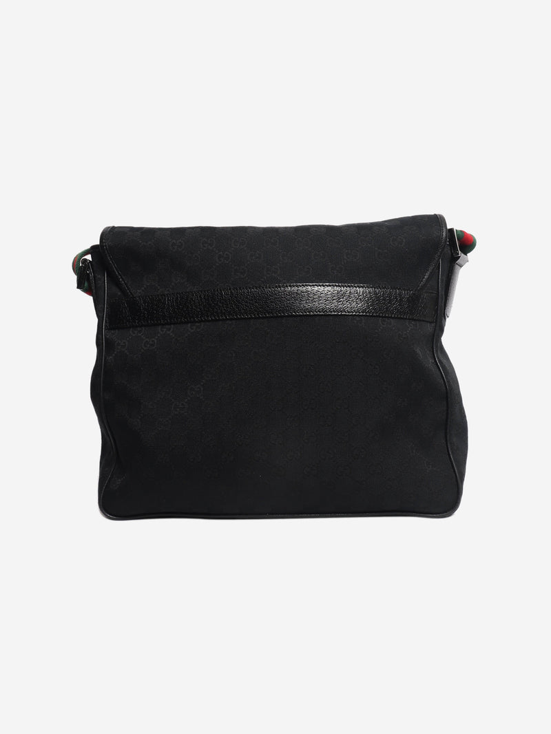 Black GG canvas Messenger bag Shoulder bags Gucci 