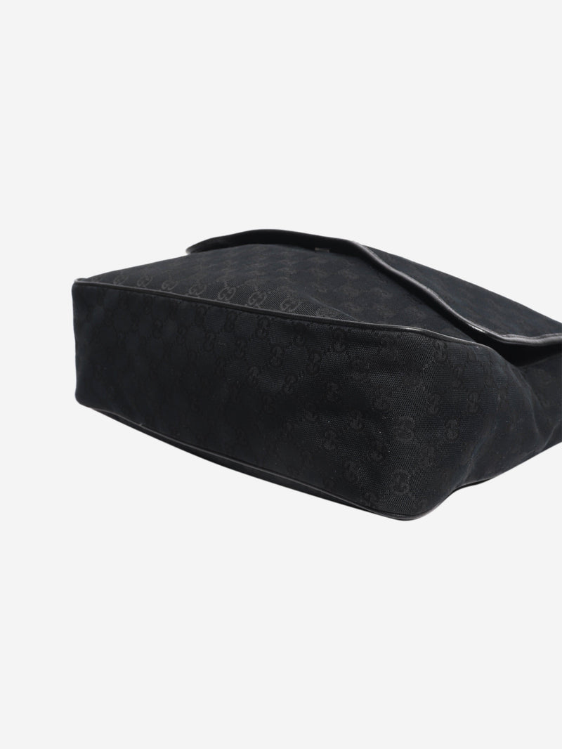 Black GG canvas Messenger bag Shoulder bags Gucci 