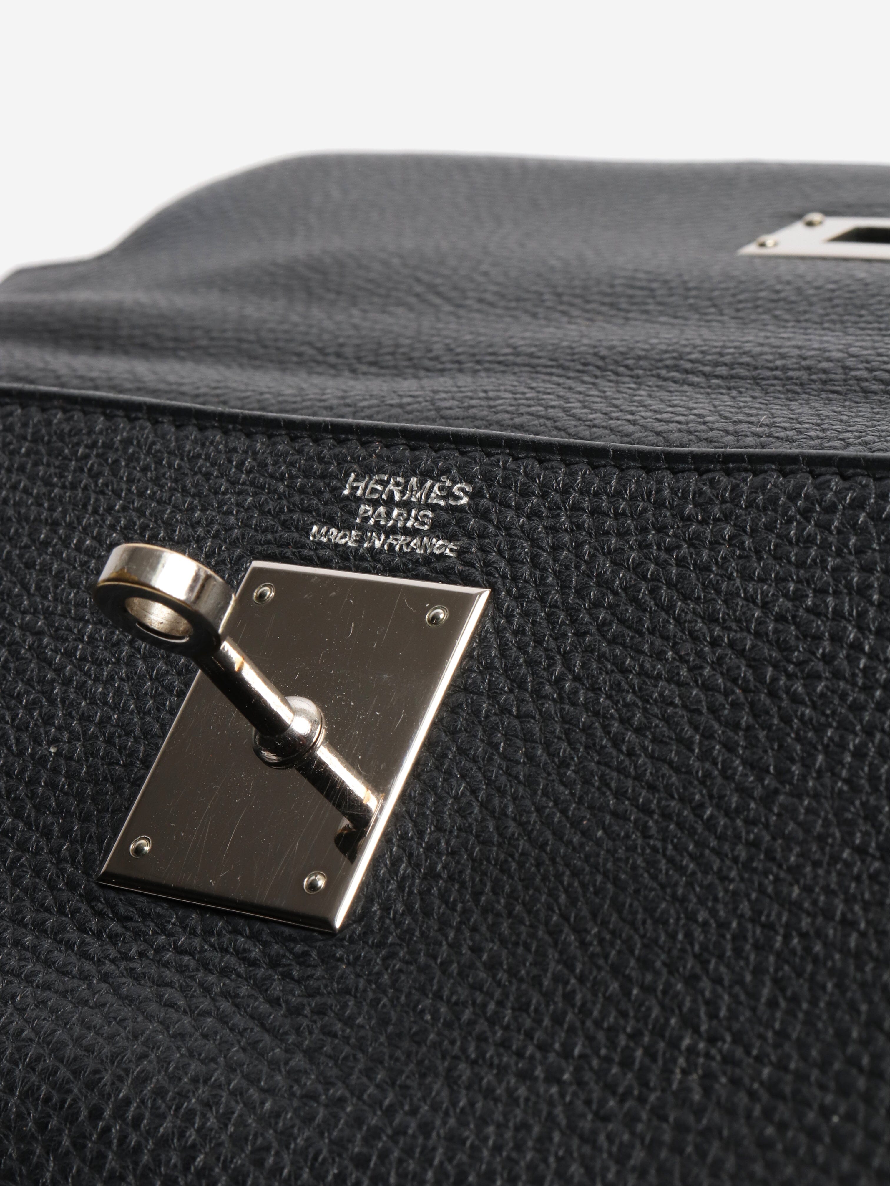 Black 2008 Kelly 28 bag Tops Hermes 