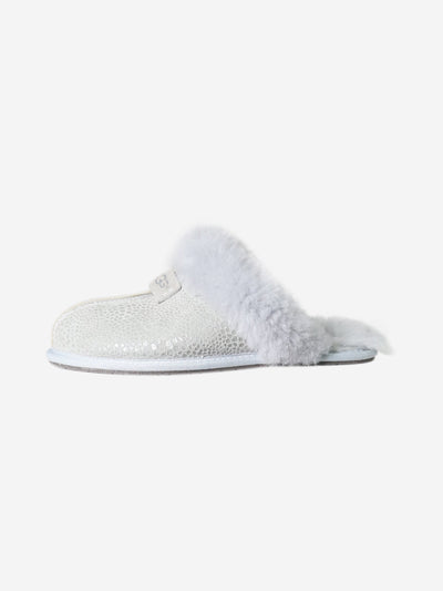 Grey sheepskin slippers - size EU 37 (UK 4) Flat Shoes UGG 