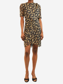 Multi circle printed mini dress - size UK 8 Dresses Isabel Marant 