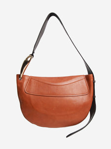 Chloe Brown Kiss Hobo leather shoulder bag