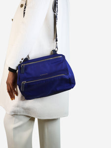 Givenchy Givenchy Blue nylon Pandora bag